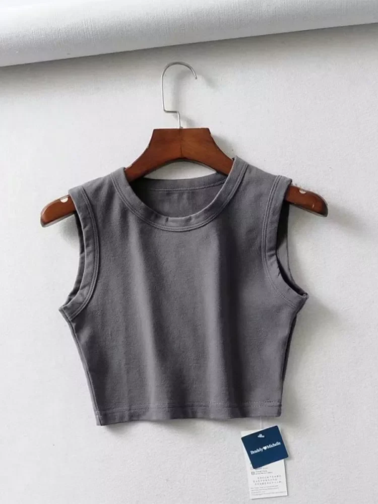 t-shirts2022 Summer vintage white crop tops women biker black punk sexy tank top korean streetwear cropped sleeveless top femini
t-shirts2022 Summer vintage white crop tops women biker black punk sexy tank top korean streetwear cropped sleeveless top femini