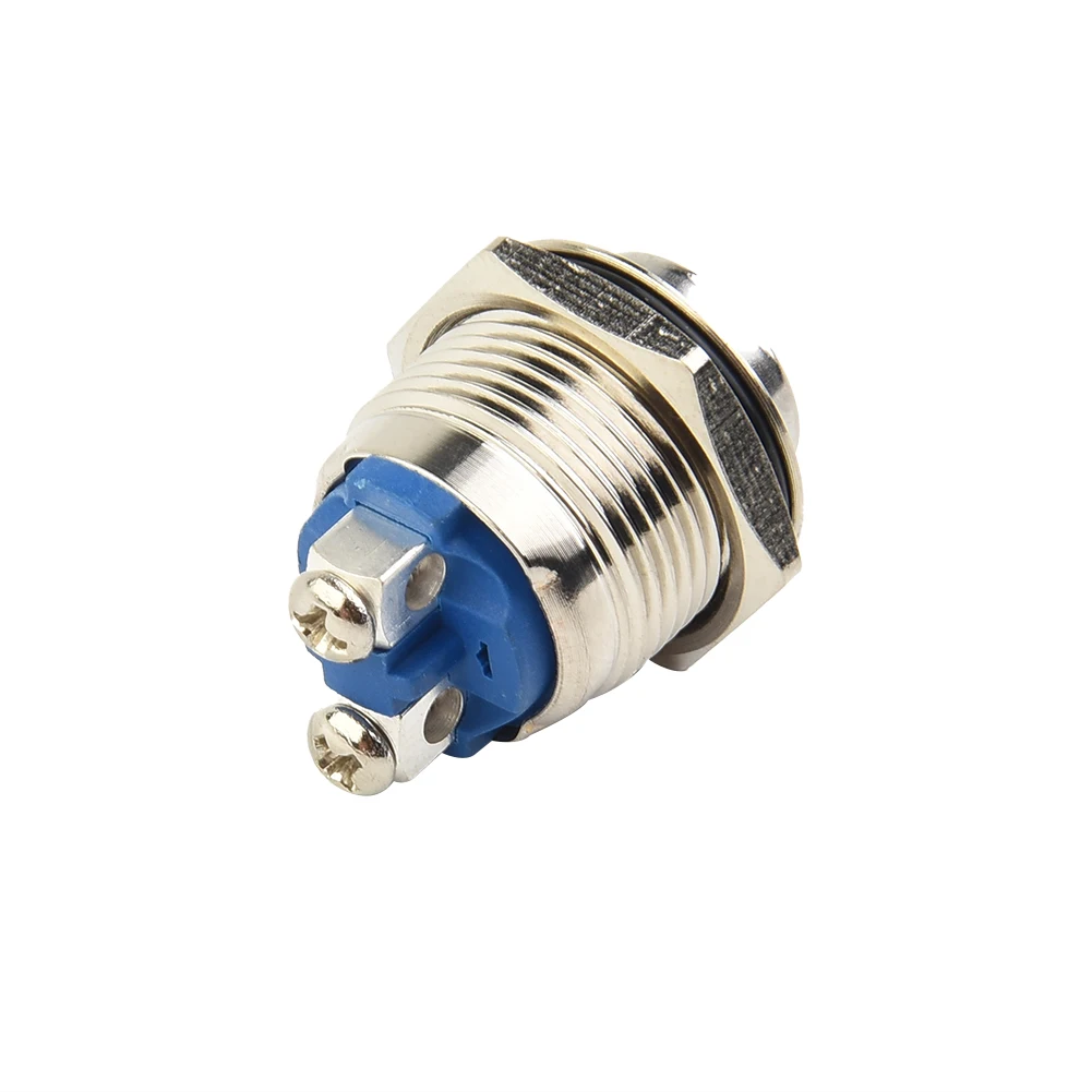 12V 16mm Metal Waterproof Push Button Momentary On Off Horn Switch Start Brass Waterproof, Shockproof, Durable Button Switch
12V 16mm Metal Waterproof Push Button Momentary On Off Horn Switch Start Brass Waterproof, Shockproof, Durable Button Switch