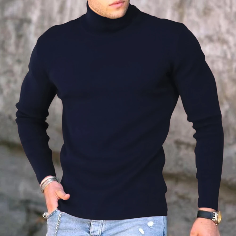 High Collar Bottoming Shirt Men Turtleneck Long Sleeve Sweater Pullovers Cotton Winter Elastic Cashmere Sports Bottoming Shirt
High Collar Bottoming Shirt Men Turtleneck Long Sleeve Sweater Pullovers Cotton Winter Elastic Cashmere Sports Bottoming Shirt