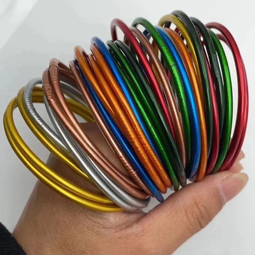 Summer fine Glitter thin bangles Shiny gold buddhist rush Bracelet Silicone Plastic Girl Jelly Charm Bangles 5Pcs/set lucky Gift
Summer fine Glitter thin bangles Shiny gold buddhist rush Bracelet Silicone Plastic Girl Jelly Charm Bangles 5Pcs/set lucky Gift