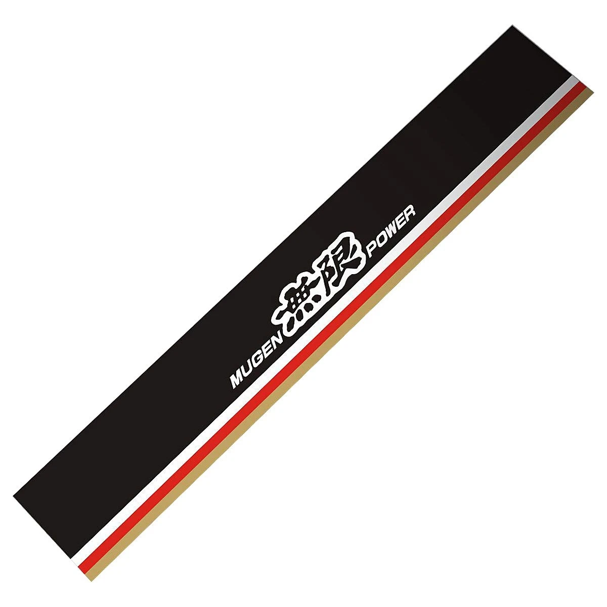For Decal Front Windshield Banner Vinyl Car Stickers for Honda Mugen Power (Matte Black Background + White Red Gold Line) 
For Decal Front Windshield Banner Vinyl Car Stickers for Honda Mugen Power (Matte Black Background + White Red Gold Line)