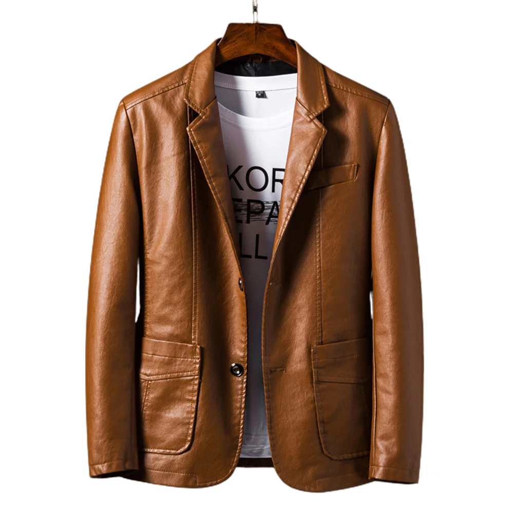 Mens Wedding Casual Formal Dress Blazer Autumn Winter Leather Jacket Coat Business Slim Fit Dress Suit Jacket A50
Mens Wedding Casual Formal Dress Blazer Autumn Winter Leather Jacket Coat Business Slim Fit Dress Suit Jacket A50