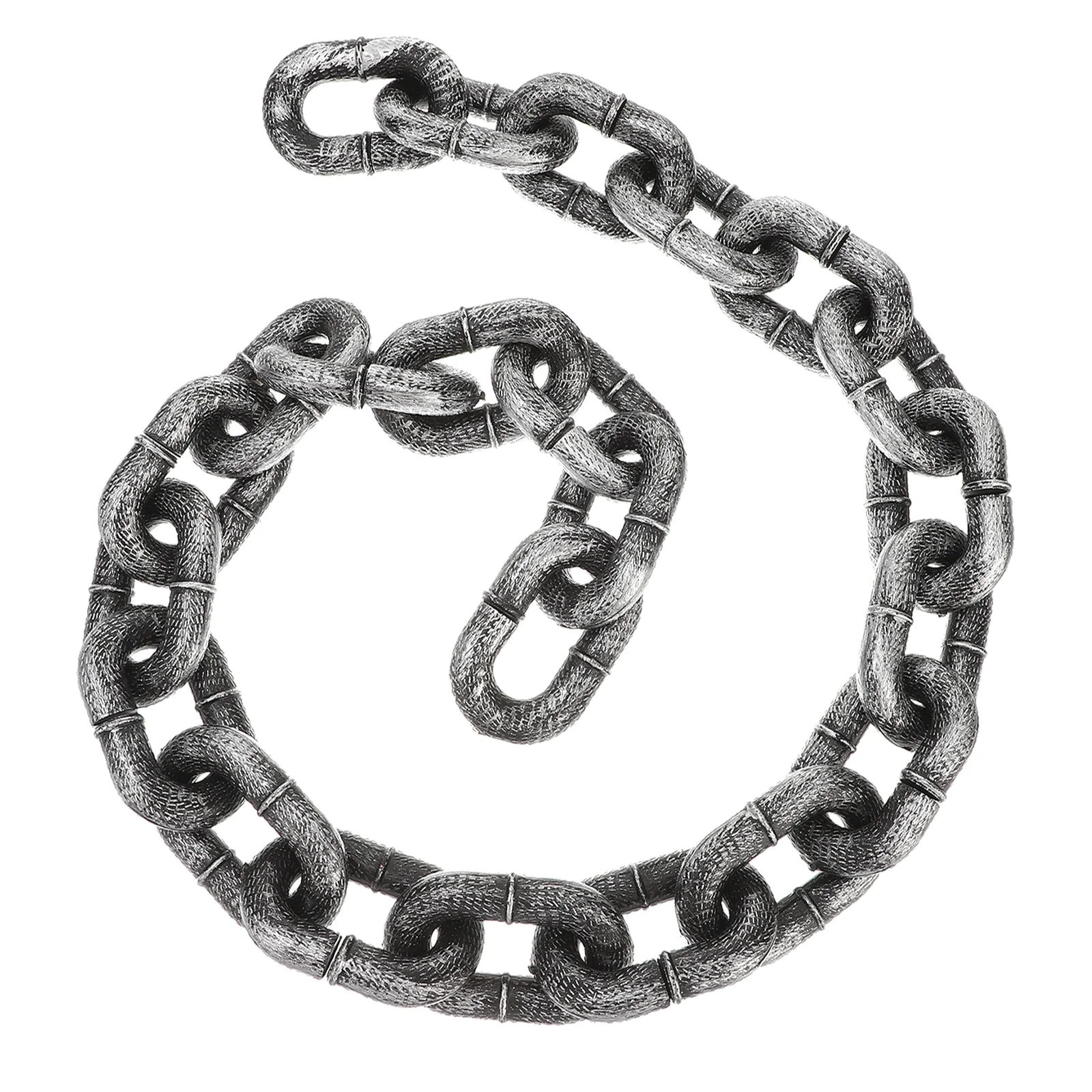 Halloween Chain, 32ft Halloween Plastic Chain Prop for Halloween Costume Accessory ( Silver )
Halloween Chain, 32ft Halloween Plastic Chain Prop for Halloween Costume Accessory ( Silver )