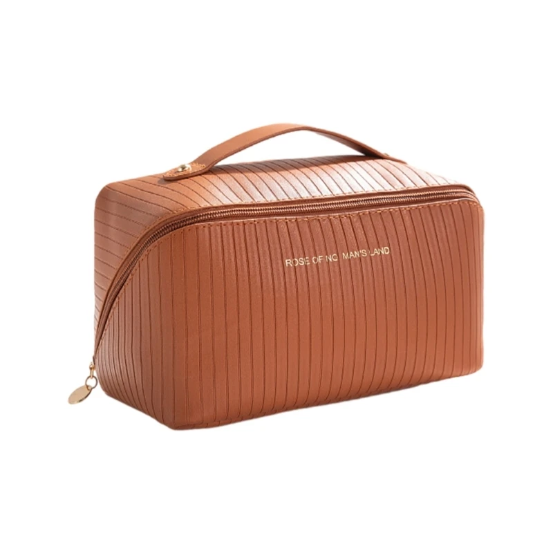 Fashionable and Practical Vertical Stripe Makeup Pouch Toiletry Bag Convenient for Daily Use and Trips
Fashionable and Practical Vertical Stripe Makeup Pouch Toiletry Bag Convenient for Daily Use and Trips