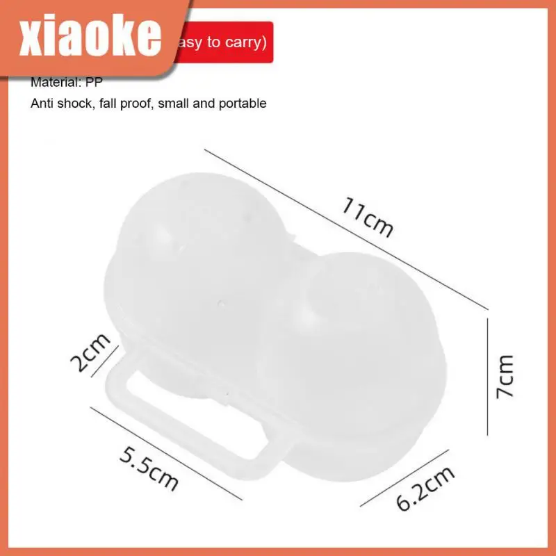 2/4/6PCS Mini Kitchen Organizer Egg Dispenser Holders Durable Box 2 Grids Plastic Storage Box For Outdoor Camping Picnic Newest
2/4/6PCS Mini Kitchen Organizer Egg Dispenser Holders Durable Box 2 Grids Plastic Storage Box For Outdoor Camping Picnic Newest