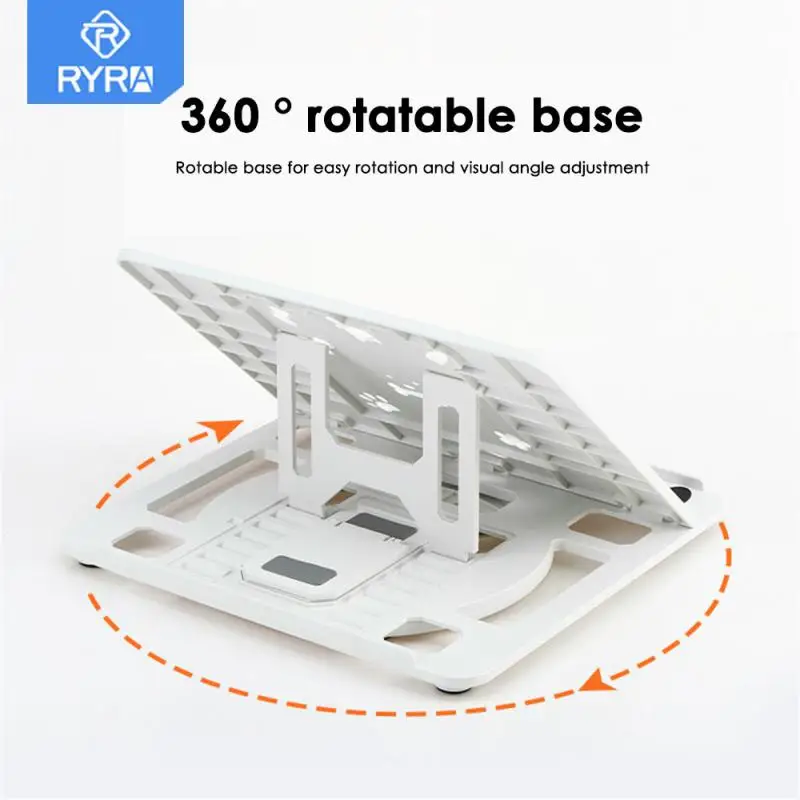 RYRA Laptop Stand 360° Rotatable Notebook Holder Liftable Portable Adjustable Laptop Bracket Phone Holder For IPad Xiaomi Tablet
RYRA Laptop Stand 360° Rotatable Notebook Holder Liftable Portable Adjustable Laptop Bracket Phone Holder For IPad Xiaomi Tablet