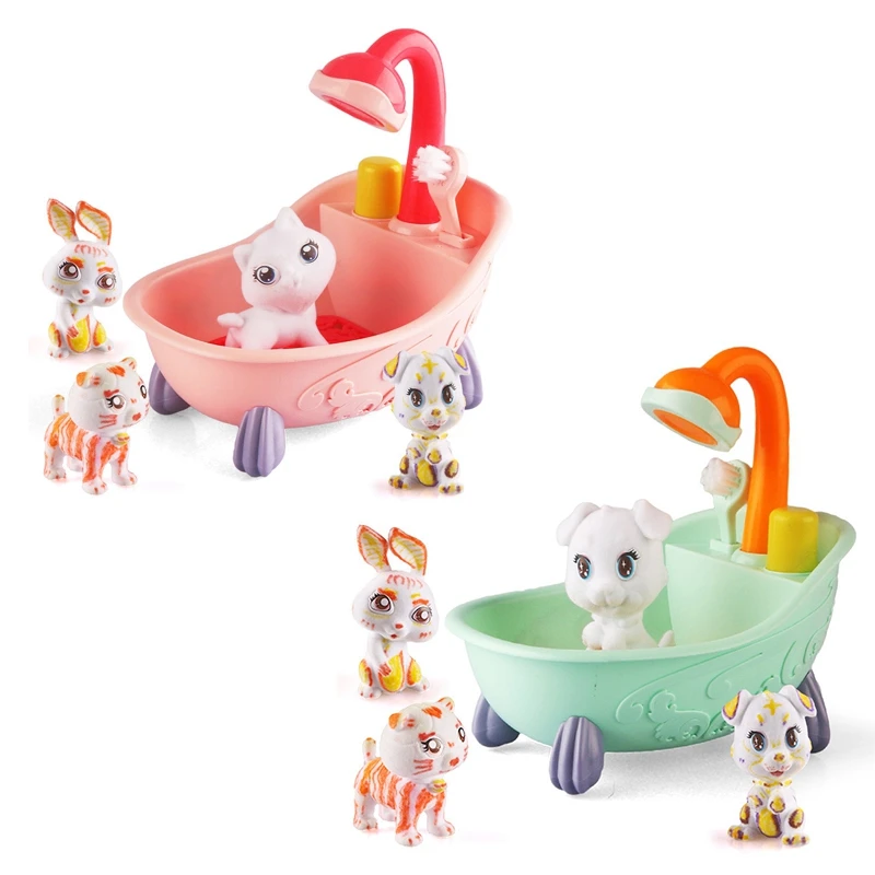 Diy Pet Painting Doodle Pet Frosted Animal Toy Set Come And Bathe Your Pet Graffiti Handmade Toy For Children Gifts
Diy Pet Painting Doodle Pet Frosted Animal Toy Set Come And Bathe Your Pet Graffiti Handmade Toy For Children Gifts