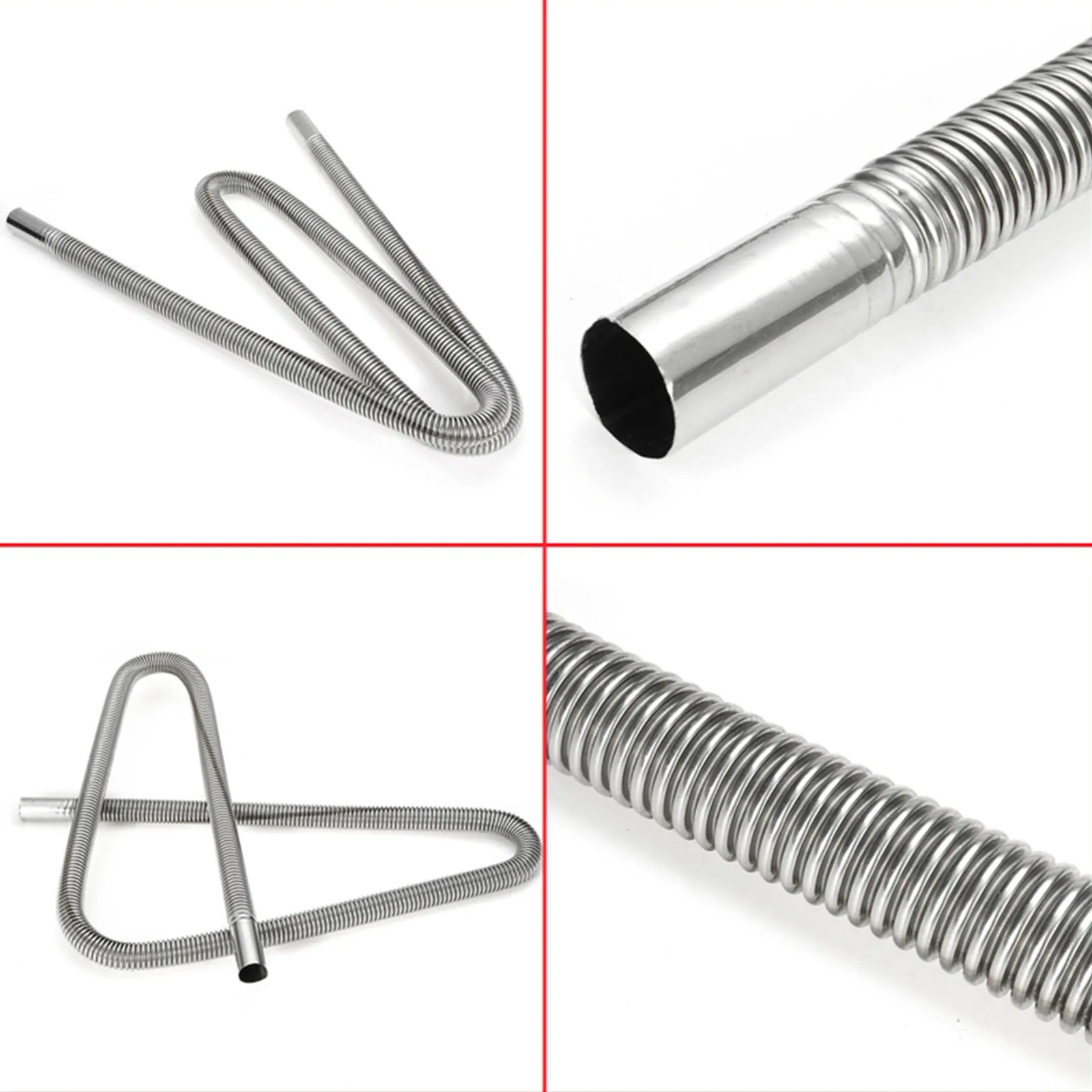 Exhaust Hose Stainless Steel With Snap Accessories Corrosion-resistant Diesel Exhaust Pipe Fuel Tank Brand New
Exhaust Hose Stainless Steel With Snap Accessories Corrosion-resistant Diesel Exhaust Pipe Fuel Tank Brand New