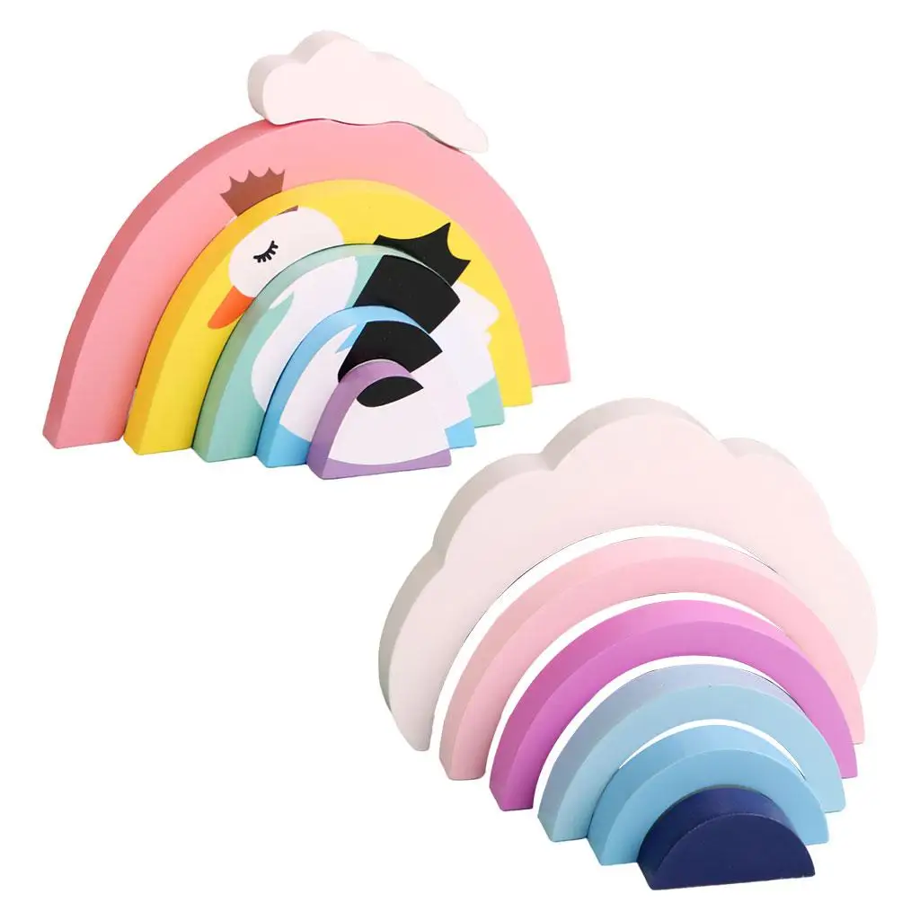 Colorful Building Blocks, Educational Rainbow 6 Pieces Toy Brick for Girls Newborn
Colorful Building Blocks, Educational Rainbow 6 Pieces Toy Brick for Girls Newborn