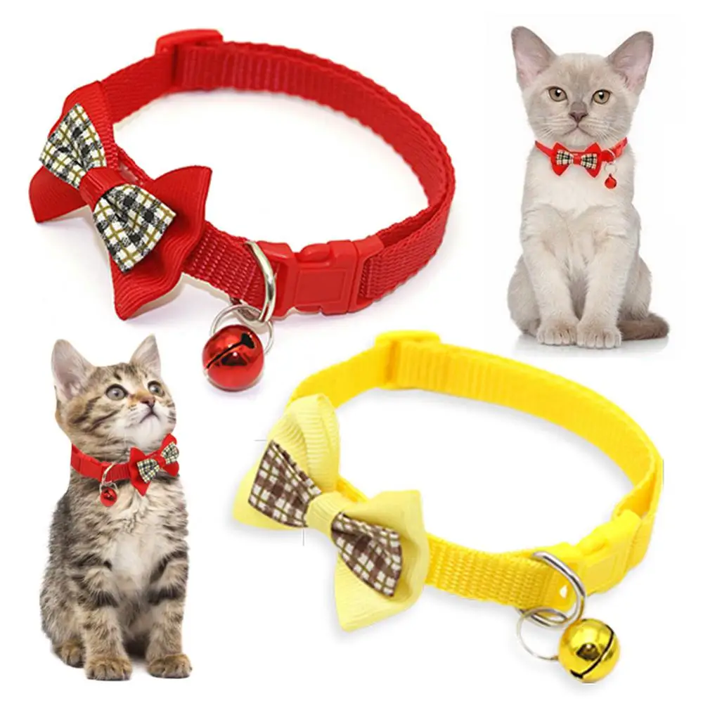 Cute Design Bow Bell Collar Soft And Comfortable Cat Jewelry Adjustable Cute Bow Knot Cat Collar Dog Cat Collars Mini Pet Collar
Cute Design Bow Bell Collar Soft And Comfortable Cat Jewelry Adjustable Cute Bow Knot Cat Collar Dog Cat Collars Mini Pet Collar