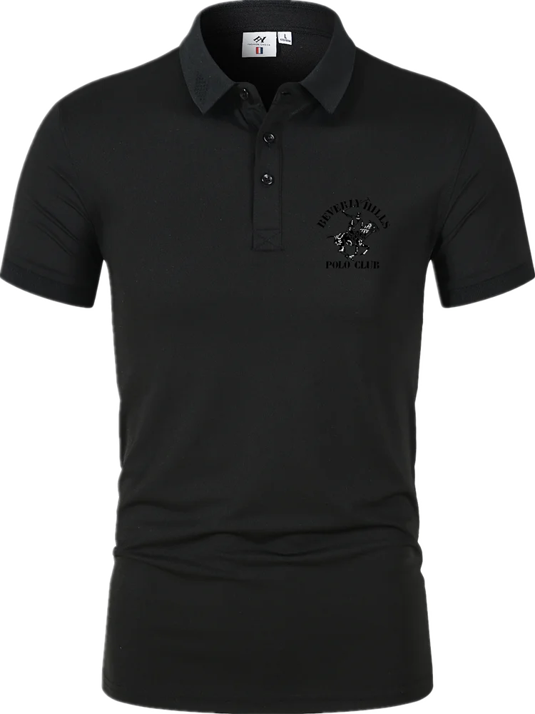 Summer New Men's Casual Short-Sleeved Polo Shirt Office Fashion Lapel T-Shirt Men's Breathable Polo Shirt Men's Clothing
Summer New Men's Casual Short-Sleeved Polo Shirt Office Fashion Lapel T-Shirt Men's Breathable Polo Shirt Men's Clothing