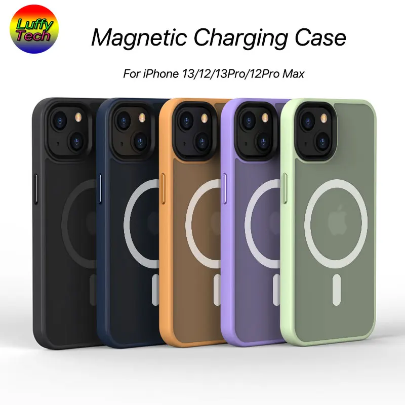 Magnetic Charging Case For iPhone 13 Pro Max TPU + PC Phone Magsafe Cover For Apple iPhone 13Pro 12Pro 12 13 Pro Protective Case
Magnetic Charging Case For iPhone 13 Pro Max TPU + PC Phone Magsafe Cover For Apple iPhone 13Pro 12Pro 12 13 Pro Protective Case