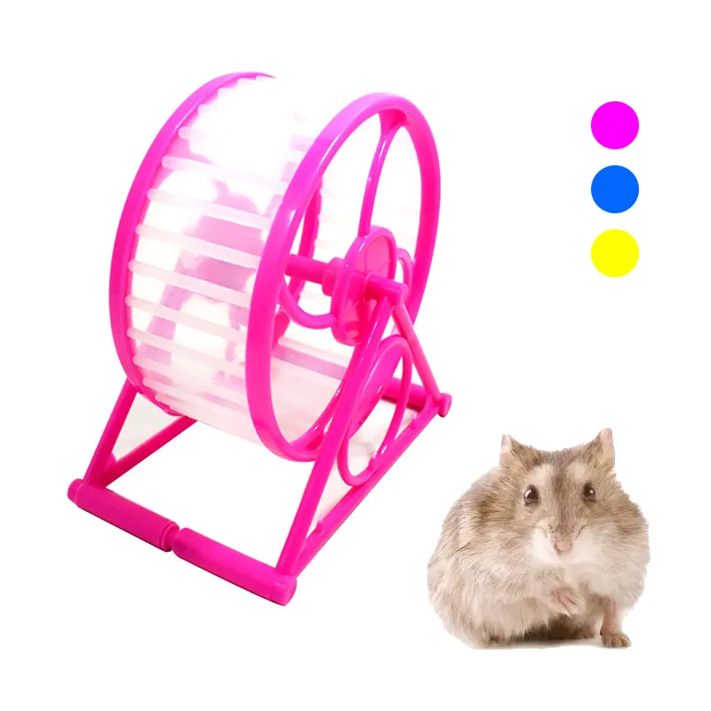 1 Size Plastic Small Pet Hamster Sports Running Wheel Toy Rat Exercise Toys Hamster Cage Accessories Small Animal Supplies Rueda
1 Size Plastic Small Pet Hamster Sports Running Wheel Toy Rat Exercise Toys Hamster Cage Accessories Small Animal Supplies Rueda
