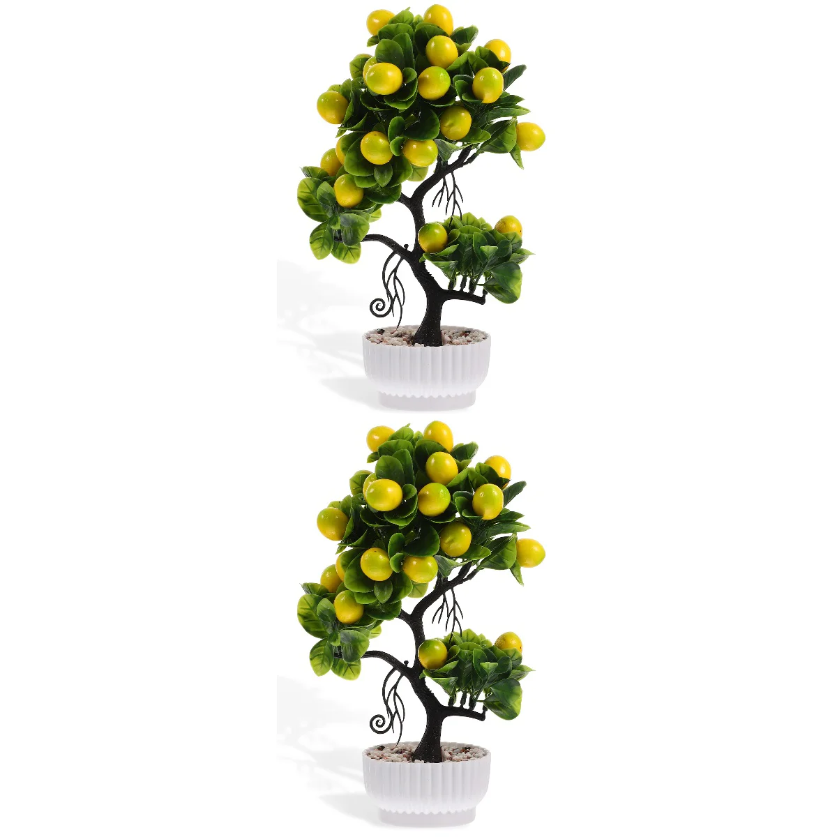 2pcs Artificial Fruit Tree Bonsai Desktop Lemon Tree Photo Prop Home Table Centerpiece
2pcs Artificial Fruit Tree Bonsai Desktop Lemon Tree Photo Prop Home Table Centerpiece
