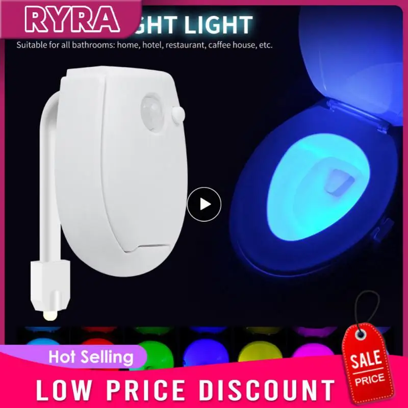 1~10PCS Smart PIR Motion Sensor Night Light Toilet Light Waterproof Toilet Seat For Toilet Bowl Backlight WC Lighting LED
1~10PCS Smart PIR Motion Sensor Night Light Toilet Light Waterproof Toilet Seat For Toilet Bowl Backlight WC Lighting LED