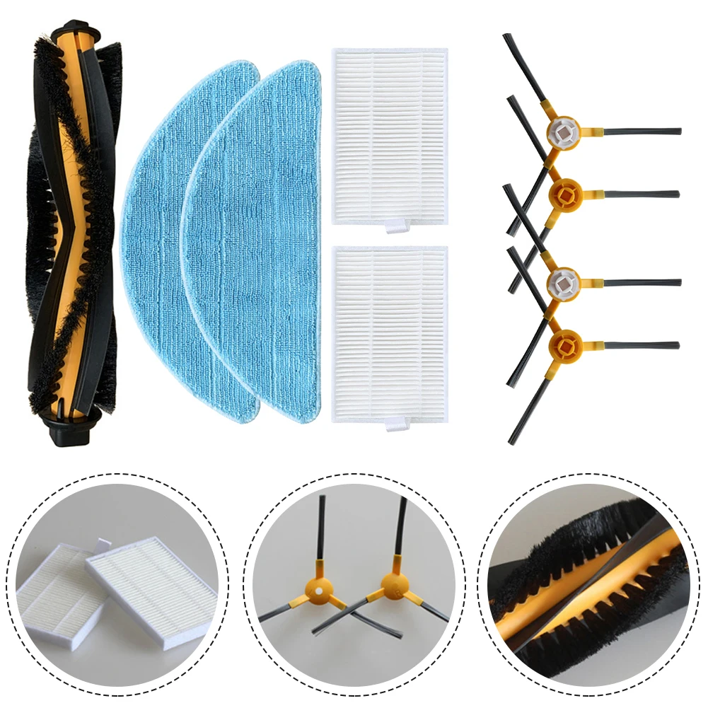 Main Brush Side Brush Filter Mop Cloth For ABIR X5 Vacuum Cleaner Parts Roller Cleaning Accessories Reduce Dust Pollen
Main Brush Side Brush Filter Mop Cloth For ABIR X5 Vacuum Cleaner Parts Roller Cleaning Accessories Reduce Dust Pollen