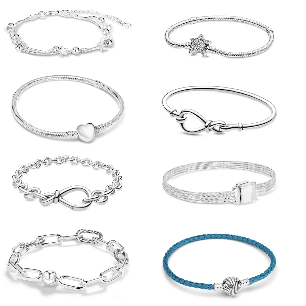 925 Sterling Zilveren Armband Fit Originele Bedels Kralen Diy Sieraden Maken Vrouwen Mode Dropshipping
925 Sterling Zilveren Armband Fit Originele Bedels Kralen Diy Sieraden Maken Vrouwen Mode Dropshipping