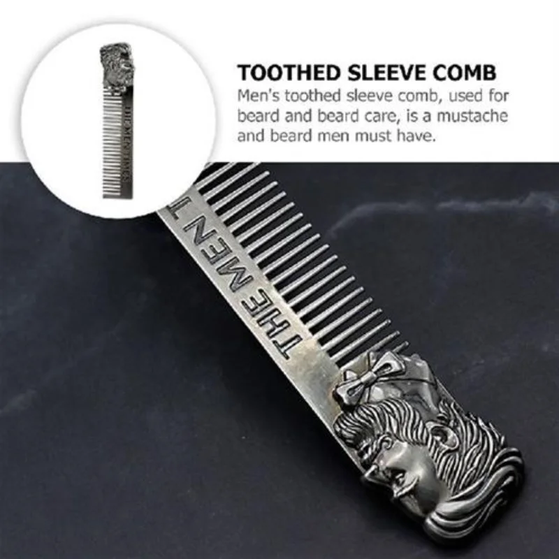 Расческа Sdatter для волос, щетка для мужчин, Парикмахерская, Стайлинг, из нержавеющей стали, шаблон для придания формы, резная мужская борода, искусственная расческа для волос
Расческа Sdatter для волос, щетка для мужчин, Парикмахерская, Стайлинг, из нержавеющей стали, шаблон для придания формы, резная мужская борода, искусственная расческа для волос