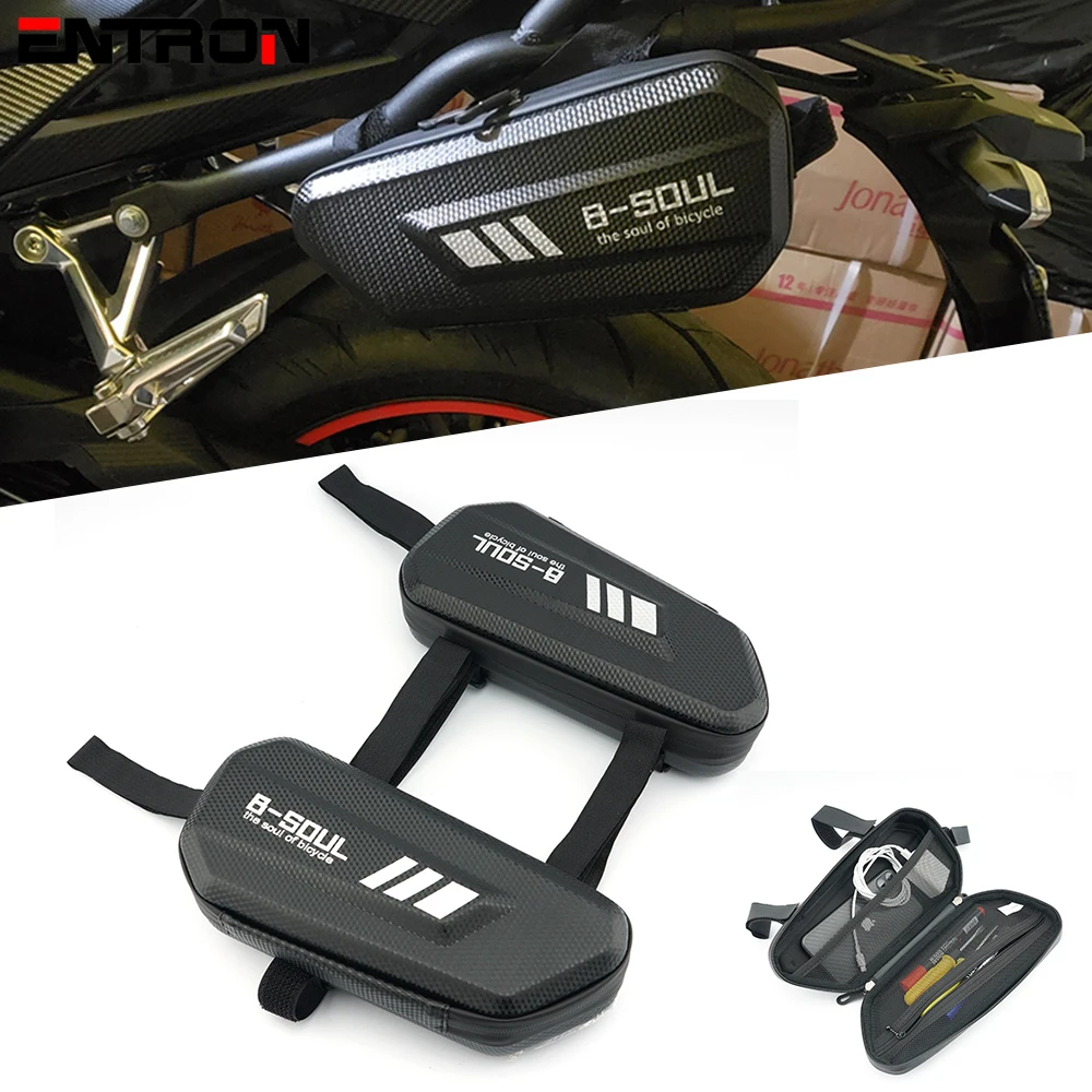 

Hard Shell Waterproof Side Bag For Yamaha TMAX T Max 560 530 500 SX DX Tech Max Fazer FZ1 FZ6 FZ8 Niken GT Triangle Package