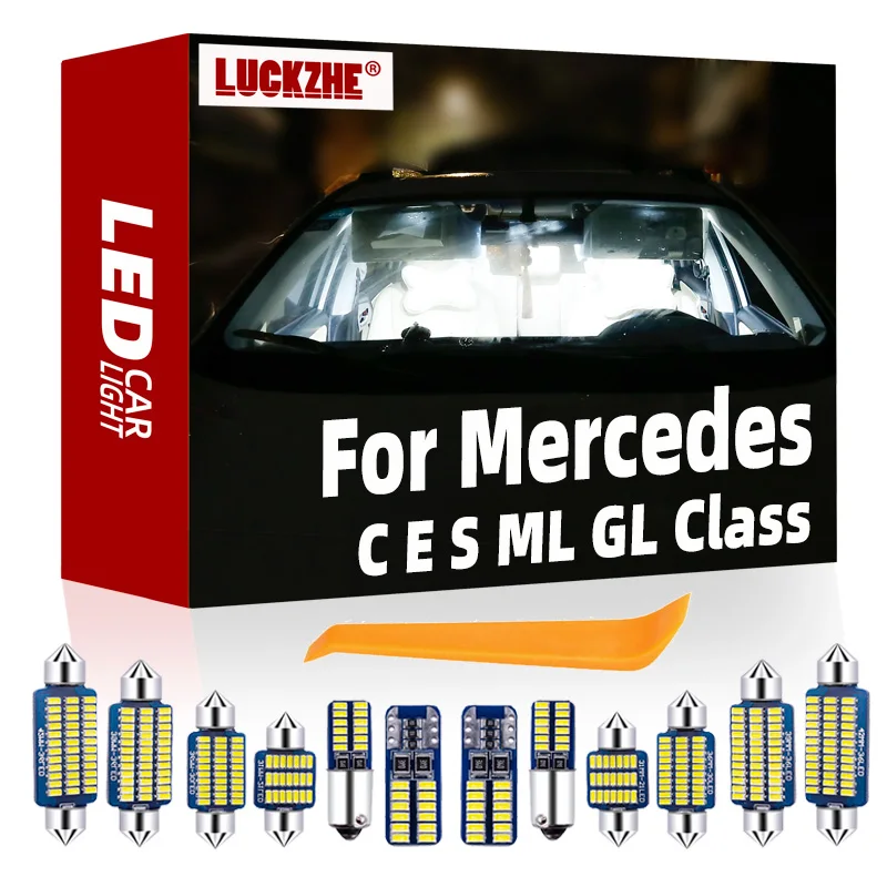 Canbus LED bulb interior Light Kit For Mercedes benz C E S M ML GL class W203 W204 W210 W211 W212 W220 W221 W163 W164 X164 X166
Canbus LED bulb interior Light Kit For Mercedes benz C E S M ML GL class W203 W204 W210 W211 W212 W220 W221 W163 W164 X164 X166