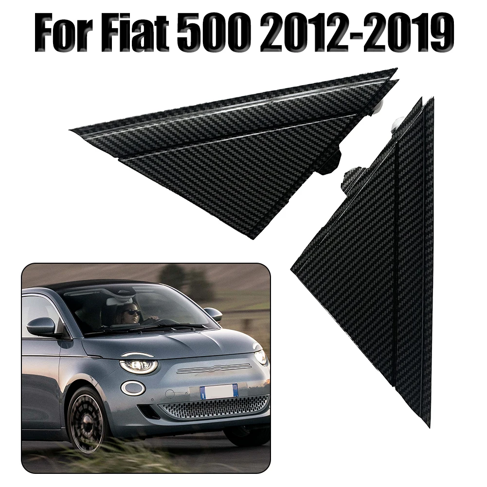 Carbon Pattern Rear Mirror Triangle Trim Plate For FIAT 500 12 -19 #1SJ85KX7AA Car AccessoriesHigh-quality Mirror Cover Trim
Carbon Pattern Rear Mirror Triangle Trim Plate For FIAT 500 12 -19 #1SJ85KX7AA Car AccessoriesHigh-quality Mirror Cover Trim