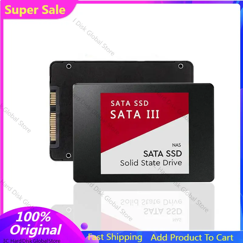 

2.5Inch Portable Sata III Original External Hard Drive Disks 1TB 2TB 4TB SSD Solid State Drives For PC Laptop Computer