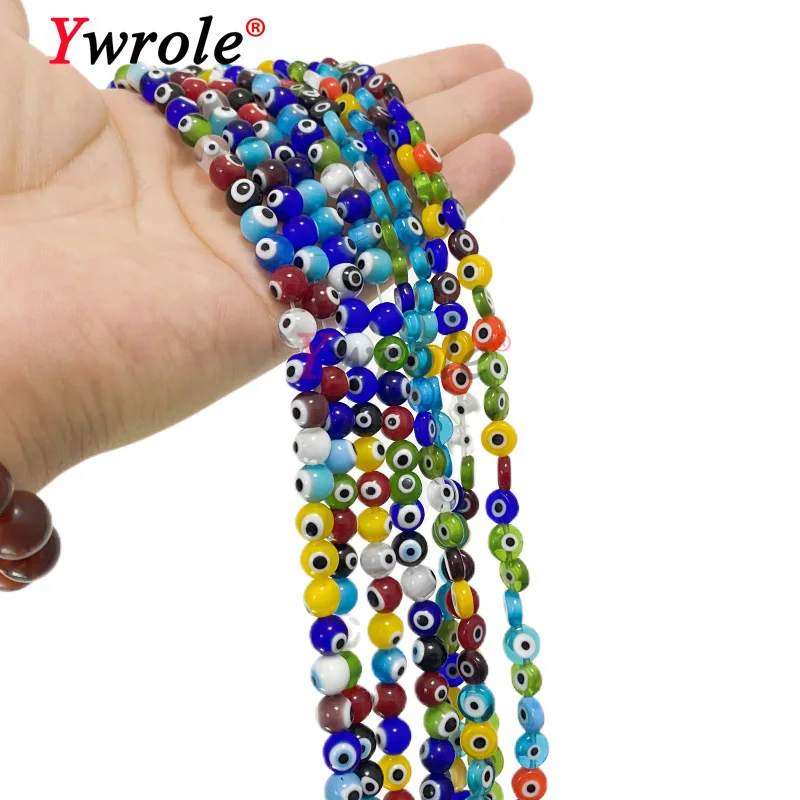 Яркие лэмпворк от злых глаз, стеклянные круглые Кристальные бусины россыпью для изготовления ювелирных изделий, браслетов «сделай сам», аксессуары ручной работы, 15 дюймов
Яркие лэмпворк от злых глаз, стеклянные круглые Кристальные бусины россыпью для изготовления ювелирных изделий, браслетов «сделай сам», аксессуары ручной работы, 15 дюймов