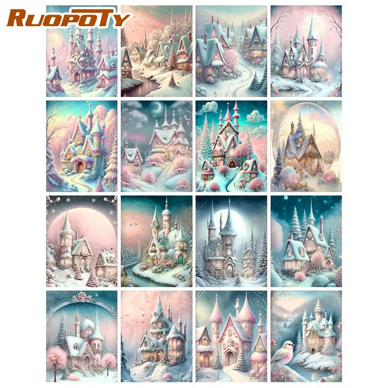 RUOPOTY Oil Paint By Numbers Pink Castle Adults Crafts Diy Painting By Number Scenery Painting Number Wall Decor
RUOPOTY Oil Paint By Numbers Pink Castle Adults Crafts Diy Painting By Number Scenery Painting Number Wall Decor
