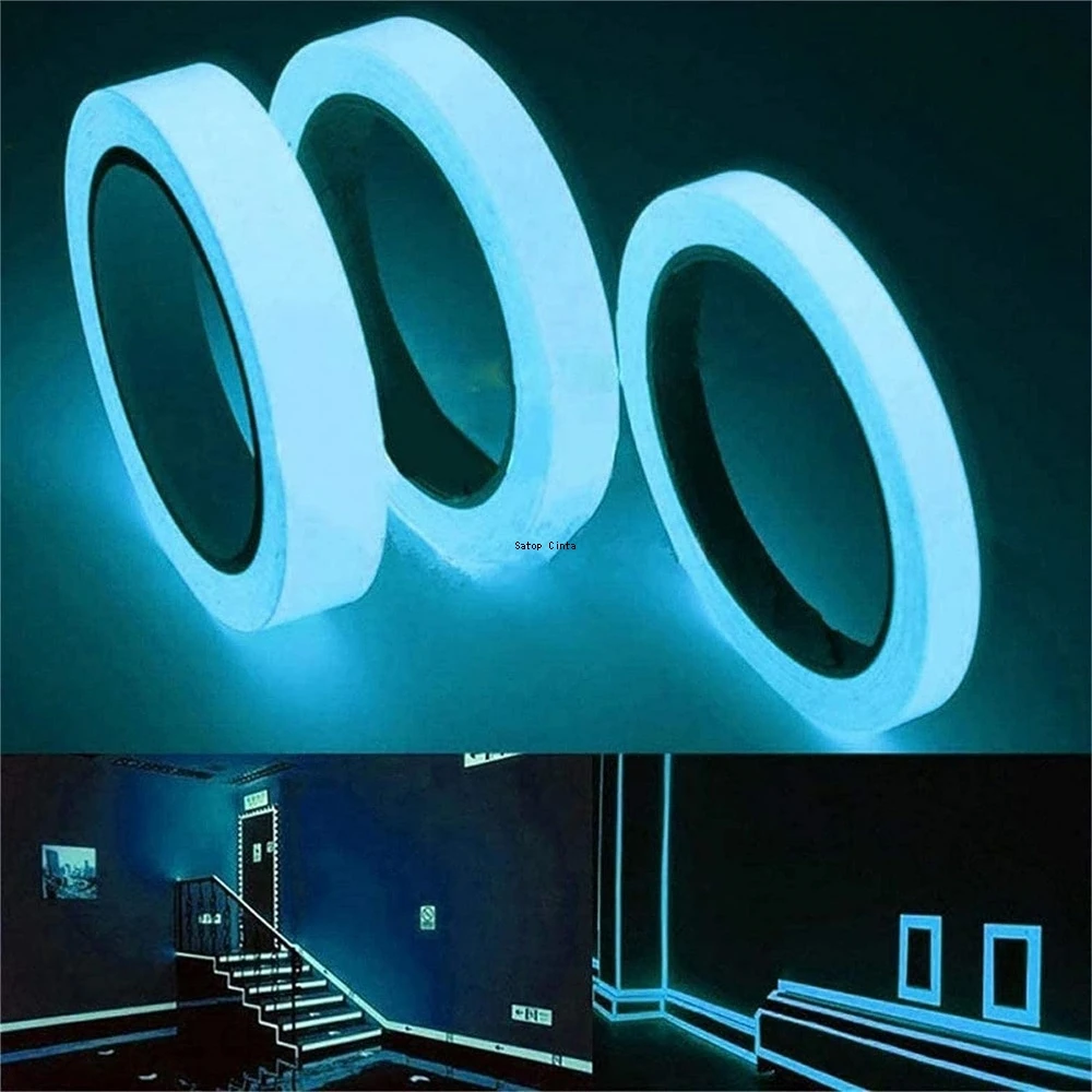 3M синяя светящаяся лента Glow in the dark tape
3M синяя светящаяся лента Glow in the dark tape