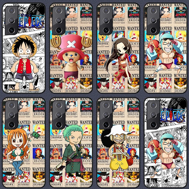 Phone Case For Samsung S22 S21 S20 FE Ultra Pro Lite S10 5G S10E S9 S8 Plus One Piece Anime Deluxe Poster Black Silicone Cover
Phone Case For Samsung S22 S21 S20 FE Ultra Pro Lite S10 5G S10E S9 S8 Plus One Piece Anime Deluxe Poster Black Silicone Cover