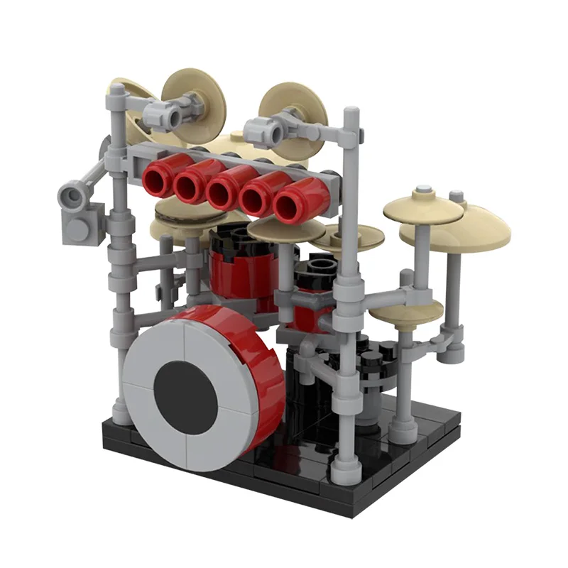 BZB Home Decore Brick Model MOC 24121 Drum Kit Mini Musical Instrument Building Blocks Set Kids Puzzle Toys Birthday best Gift
BZB Home Decore Brick Model MOC 24121 Drum Kit Mini Musical Instrument Building Blocks Set Kids Puzzle Toys Birthday best Gift