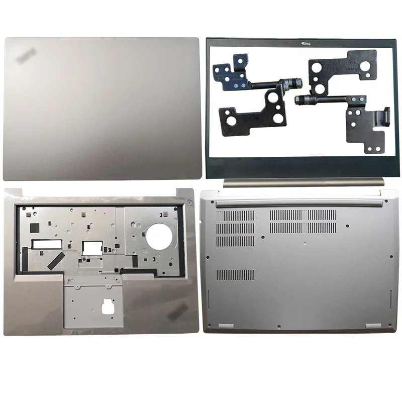 NEW For Lenovo ThinkPad E480 E485 Silver Laptop LCD Back Cover/Front Bezel/Hinges/Palmrest/Bottom Case 01LW153 01LW158 01LW162
NEW For Lenovo ThinkPad E480 E485 Silver Laptop LCD Back Cover/Front Bezel/Hinges/Palmrest/Bottom Case 01LW153 01LW158 01LW162