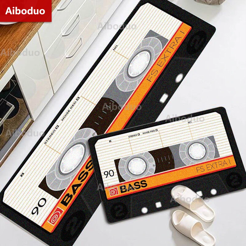 DIY Retro Cassette Fashion Simple Nordic Style Kitchen Mat Floor Carpet House Hold Carpet Long Strip Door Mat Modern Home Decor
DIY Retro Cassette Fashion Simple Nordic Style Kitchen Mat Floor Carpet House Hold Carpet Long Strip Door Mat Modern Home Decor