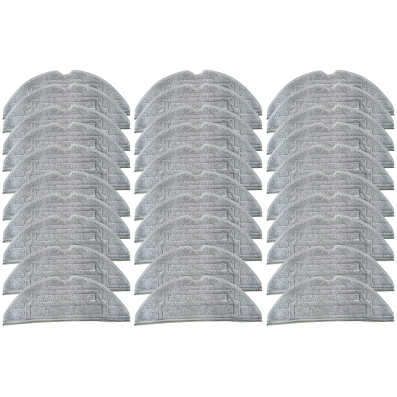 30 Piece Double Vibration Mop Pad Vacuum Cleaner Accessories Gray For Roborock S8 S8 PLUS S8+ S8 Pro Ultra G20
30 Piece Double Vibration Mop Pad Vacuum Cleaner Accessories Gray For Roborock S8 S8 PLUS S8+ S8 Pro Ultra G20