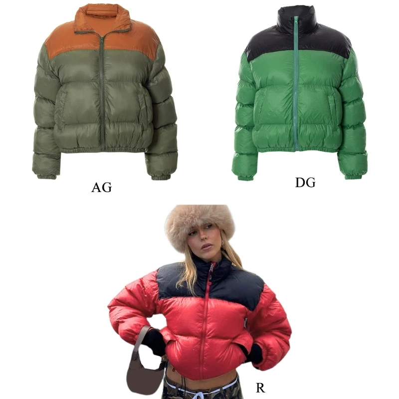 N1HE Женское зимнее Стеганое пальто, винтажные контрастные цвета, воротник-стойка, на молнии, с подкладкой, Бомбер, укороченные парки, верхняя ...
N1HE Женское зимнее Стеганое пальто, винтажные контрастные цвета, воротник-стойка, на молнии, с подкладкой, Бомбер, укороченные парки, верхняя ...