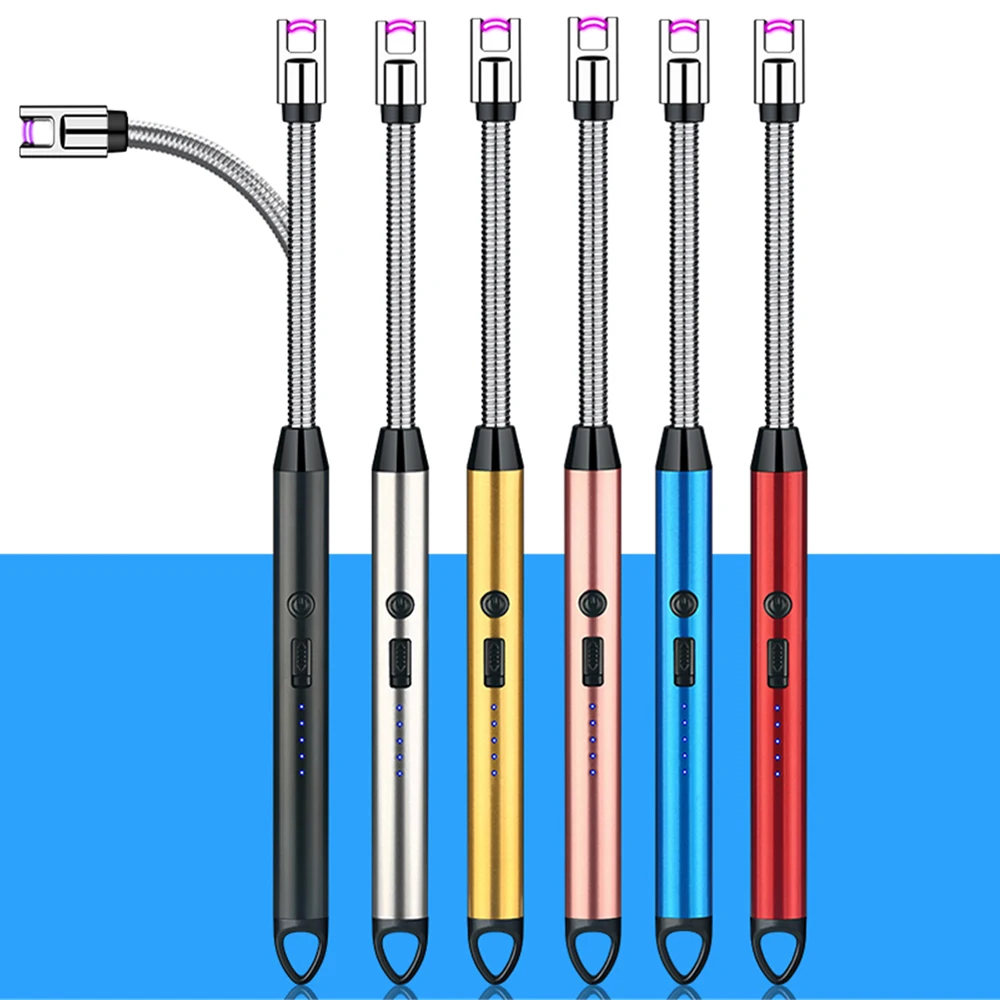 Windproof Kitchen Electric USB Lighter Long Candle Barbecue Gas Stove Ignition Camping Charging Arc Flameless Plasma Lighter
Windproof Kitchen Electric USB Lighter Long Candle Barbecue Gas Stove Ignition Camping Charging Arc Flameless Plasma Lighter