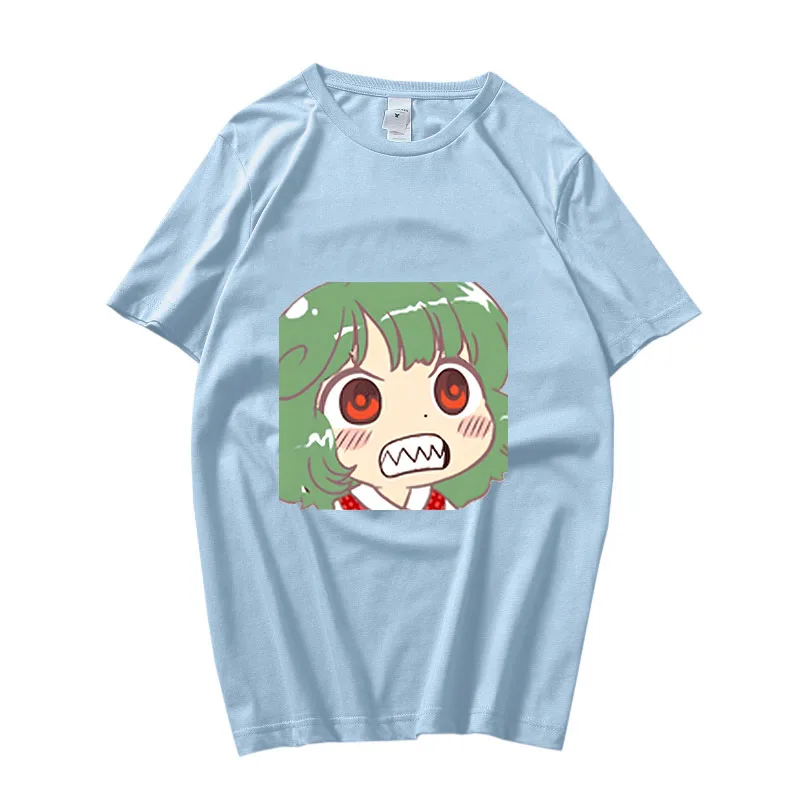 Touhou Meme Yuuka Kazami Tshirts Summer Original Print Anime Cartoon Secondary Short-sleeved for Women Trendy Couple Clothing 
Touhou Meme Yuuka Kazami Tshirts Summer Original Print Anime Cartoon Secondary Short-sleeved for Women Trendy Couple Clothing