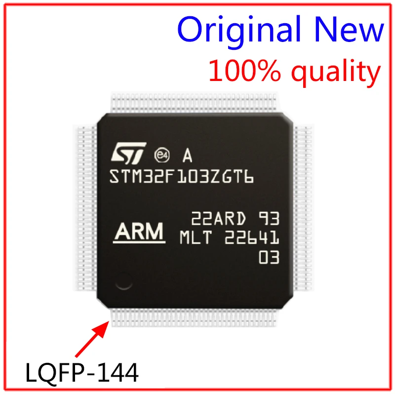 IC STM32F103ZGT6 LQFP-144 Interface - serializer, solution series New original Not only sales and recycling chip (1PCS)
IC STM32F103ZGT6 LQFP-144 Interface - serializer, solution series New original Not only sales and recycling chip (1PCS)