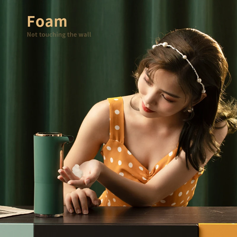 550ml Automatic Soap Dispenser Handsfree Smart Sensor Touchless Soap Liquid Foam Dispenser For Bathroom Kitchen Home Accessories
550ml Automatic Soap Dispenser Handsfree Smart Sensor Touchless Soap Liquid Foam Dispenser For Bathroom Kitchen Home Accessories