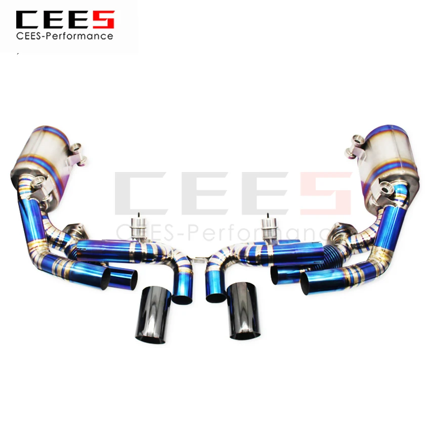 CEES Exhaust System For Porsche 911 991.1 3.4 Titanium Alloy Catback Valve Muffler Auto Modification Terminale Scarico Auto
CEES Exhaust System For Porsche 911 991.1 3.4 Titanium Alloy Catback Valve Muffler Auto Modification Terminale Scarico Auto