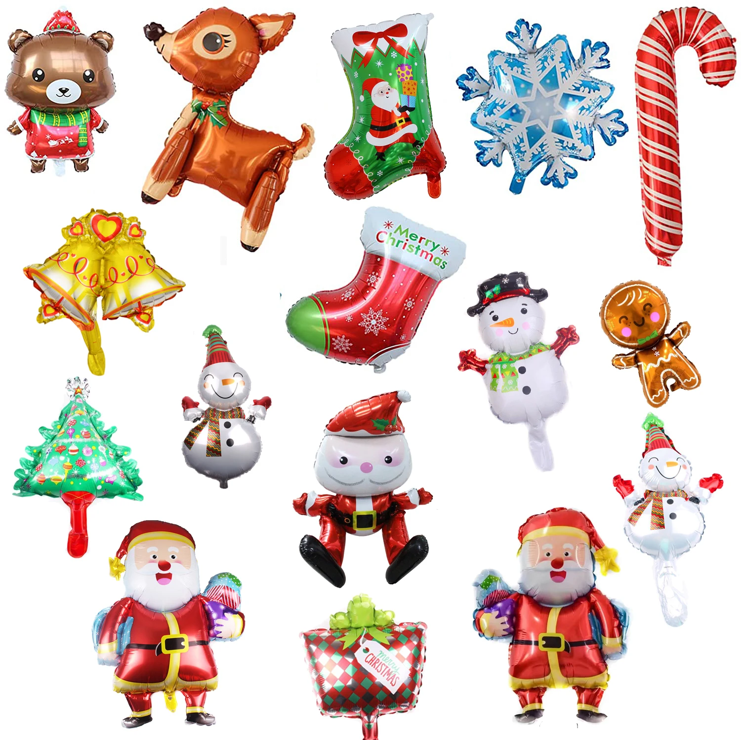 1Pcs Christmas Balloons Santa Claus Ballon Snowman Reindeer Penguin Balloon Christmas Decorations for Home New Years Xmas decor
1Pcs Christmas Balloons Santa Claus Ballon Snowman Reindeer Penguin Balloon Christmas Decorations for Home New Years Xmas decor