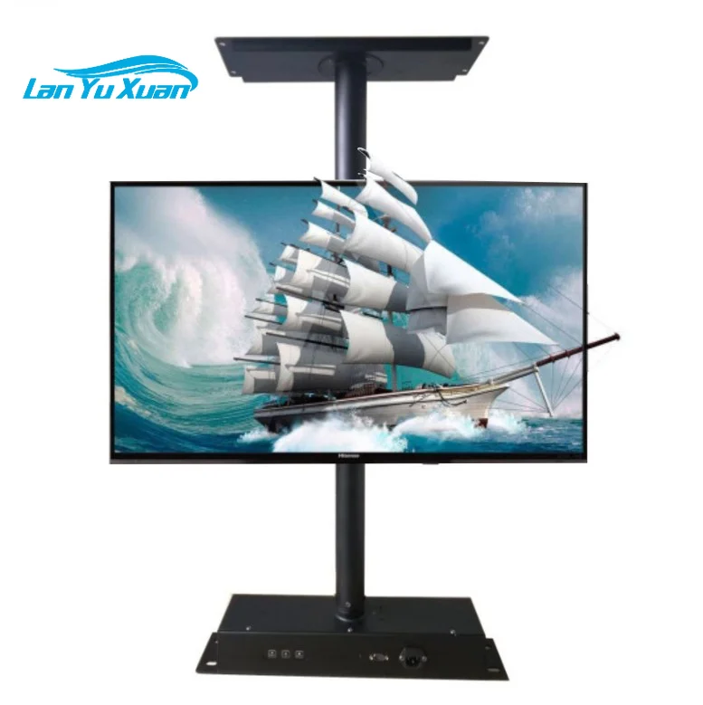 Table cabinet 360 degree motorized Rotation TV LCD screen stand for home office /Remote control Swivel TV stand TV mount
Table cabinet 360 degree motorized Rotation TV LCD screen stand for home office /Remote control Swivel TV stand TV mount