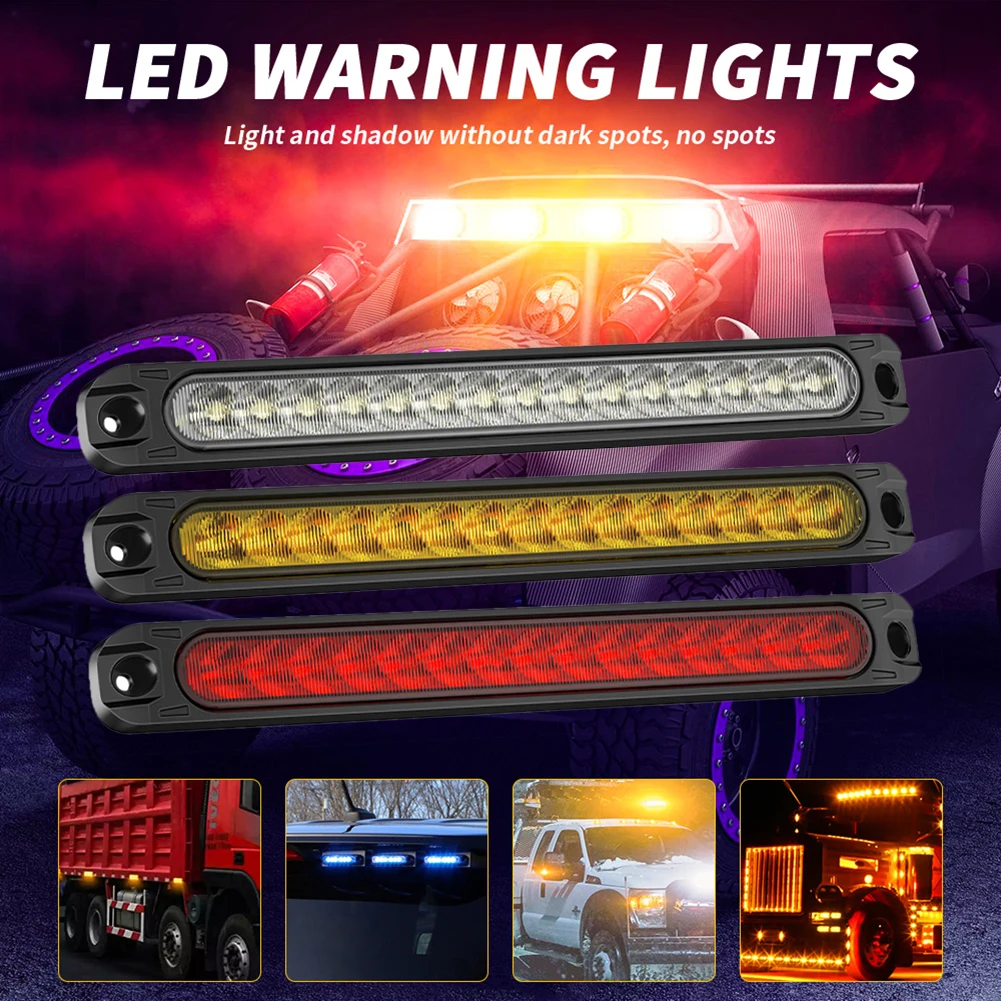 Universal 15LED Car Light Bar 12V-24V High Mount Stop Light Brake Tail Light 3 Modes Side Marker Lamp Stop Truck Warning Signal
Universal 15LED Car Light Bar 12V-24V High Mount Stop Light Brake Tail Light 3 Modes Side Marker Lamp Stop Truck Warning Signal