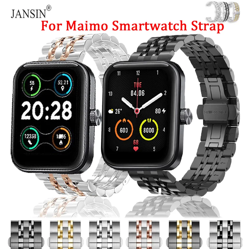 Stainless Steel Watchband For Maimo Watch Luxury Metal Bracelet For Xiaomi Maimo Correa Wristtrap For maimo Smartwatch Band
Stainless Steel Watchband For Maimo Watch Luxury Metal Bracelet For Xiaomi Maimo Correa Wristtrap For maimo Smartwatch Band