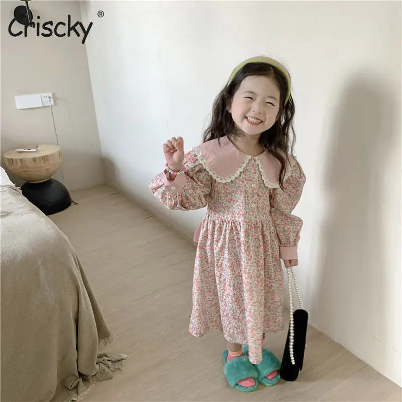 Criscky Girls Casual Dress Korean Dress for Girls 2023 Spring Party Clothes Kids Lace Floral Long Sleeve Princess Dresses
Criscky Girls Casual Dress Korean Dress for Girls 2023 Spring Party Clothes Kids Lace Floral Long Sleeve Princess Dresses