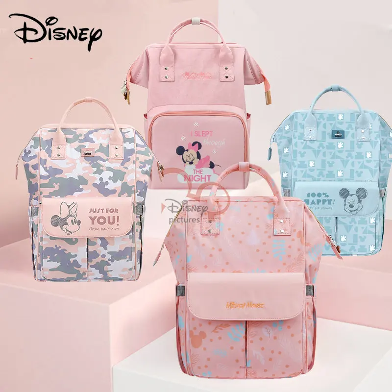Disney USB Diaper Bag Waterproof Mummy Bag Pink Series Baby Bag Backpack Travel Maternity Stroller Bag Color Large
Disney USB Diaper Bag Waterproof Mummy Bag Pink Series Baby Bag Backpack Travel Maternity Stroller Bag Color Large