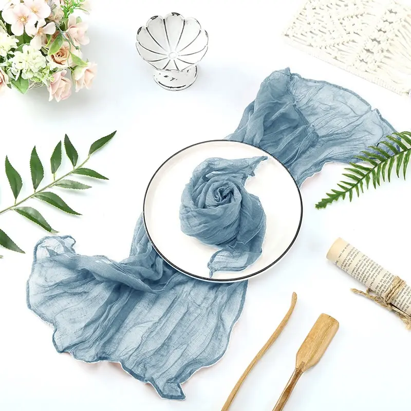 1PC Sage Gauze Cheesecloth Napkin Table Placemats Setting Dining Wedding Party Banquets Christmas Banquets Arches Cake Decor
1PC Sage Gauze Cheesecloth Napkin Table Placemats Setting Dining Wedding Party Banquets Christmas Banquets Arches Cake Decor