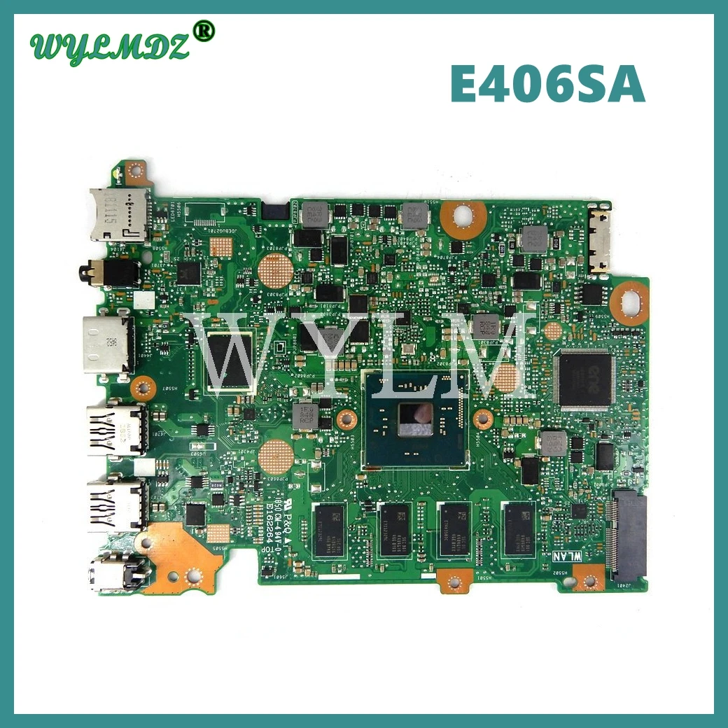 Б/у материнская плата E406SA N3060/N3700CPU 4 Гб ОЗУ 64 Гб SSD REV2.0 для Asus E406S E406SA материнская плата для ноутбука 90NB0HK0-R00080
Б/у материнская плата E406SA N3060/N3700CPU 4 Гб ОЗУ 64 Гб SSD REV2.0 для Asus E406S E406SA материнская плата для ноутбука 90NB0HK0-R00080
