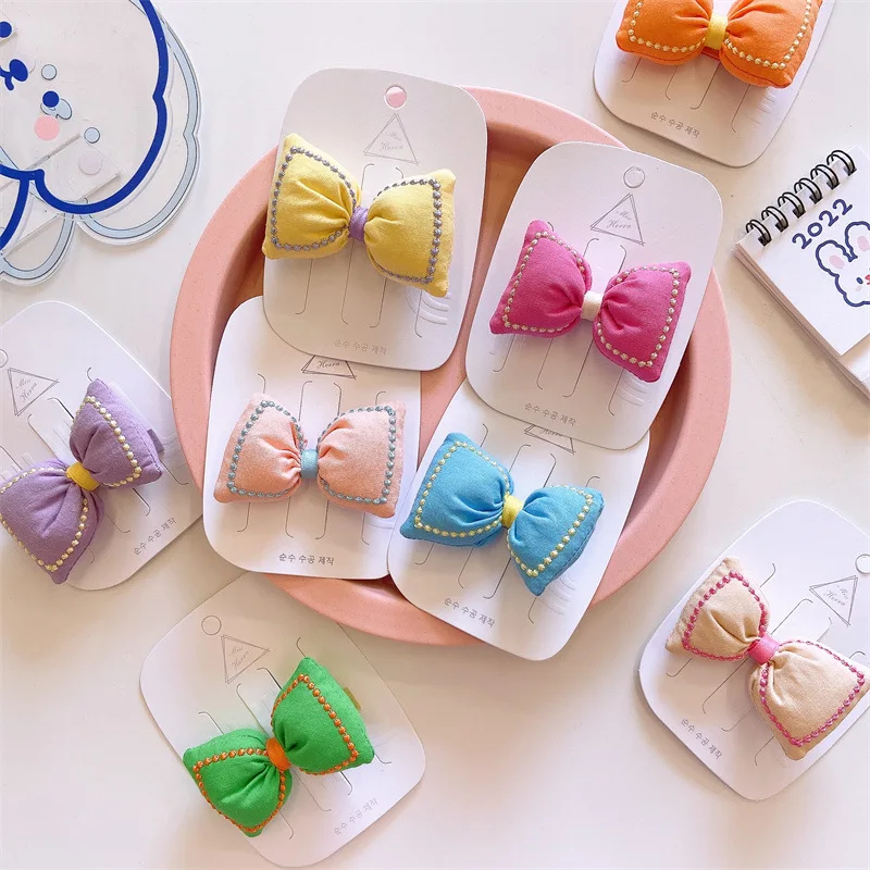 Korean New Fashion Ribbon Mini Solid Hair Bows With Clip For Girls Hair Clips Hairpins Barrettes Headwear Kids Hair Accessories
Korean New Fashion Ribbon Mini Solid Hair Bows With Clip For Girls Hair Clips Hairpins Barrettes Headwear Kids Hair Accessories