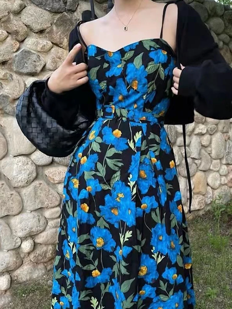 Новинка лета 2023, платье на бретелях, длинная юбка с поясом, летнее платье, женские платья 2023, платья для торжественных случаев, новые платья 
Новинка лета 2023, платье на бретелях, длинная юбка с поясом, летнее платье, женские платья 2023, платья для торжественных случаев, новые платья